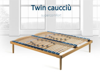 Twin Caucciu Supercomfortevole