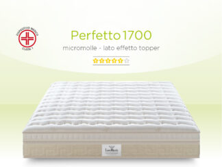 Perfetto1700 micromolle - lato effetto topper