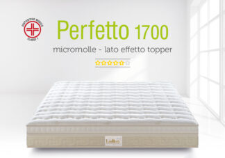 Perfetto 1700 micromolle - lato effetto topper