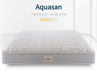 Materasso waterform Aquasan memory air sfoderabile