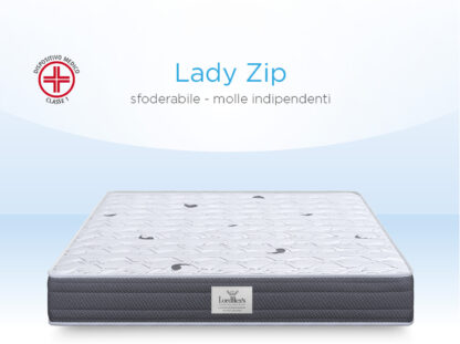 Lady Zip - sfoderabile - molle indipendenti